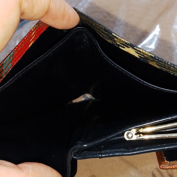 Vivienne Westwood Multicolor Plaid Women's Wallet - Picture 5 of 8